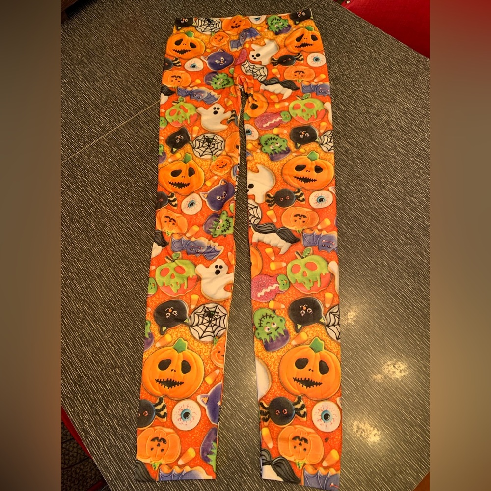 Halloween cookie leggings-No Boundaries Small; New without tags/ never worn